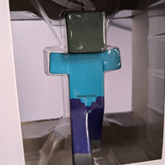 Hallmark Minecraft Zombie Christmas Ornament Collectible 2023 NEW - Picture 7 of 11